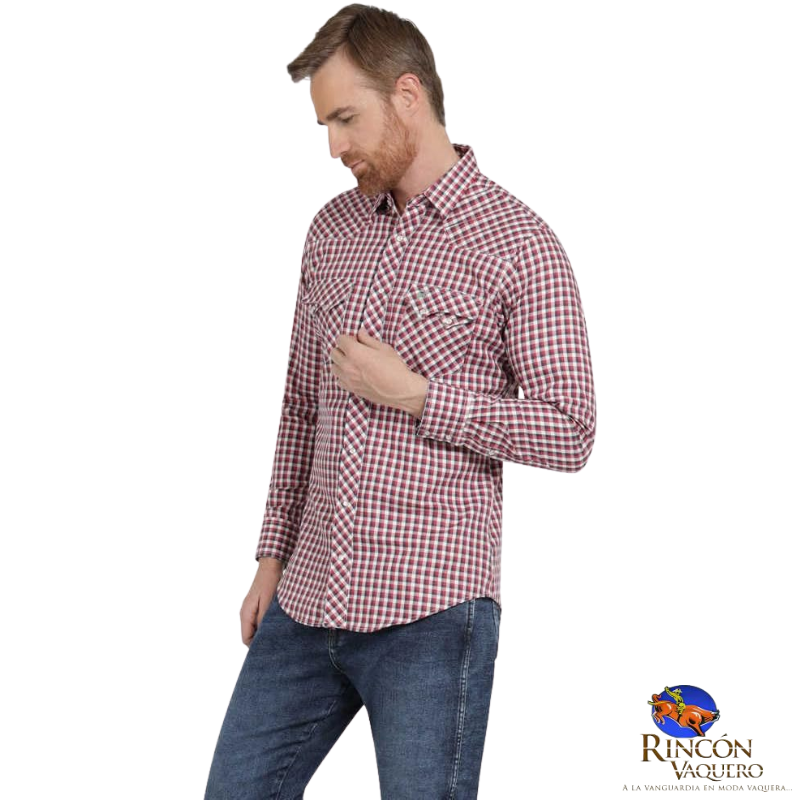 Camisa vaquera Wrangler caballero Slim-fit 428