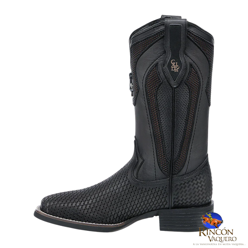 Bota para caballero en piel genuina de res