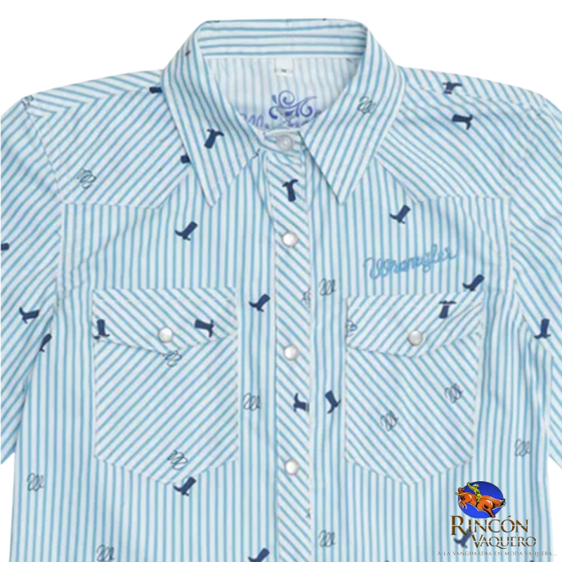 Camisa vaquera Wrangler para niña