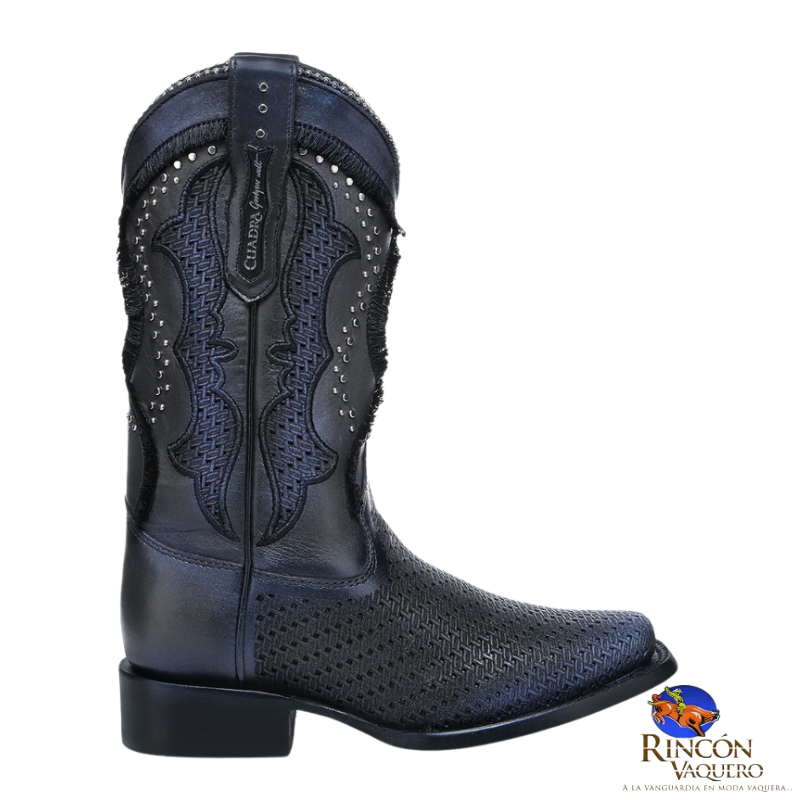 Bota rodeo en piel genuina para dama