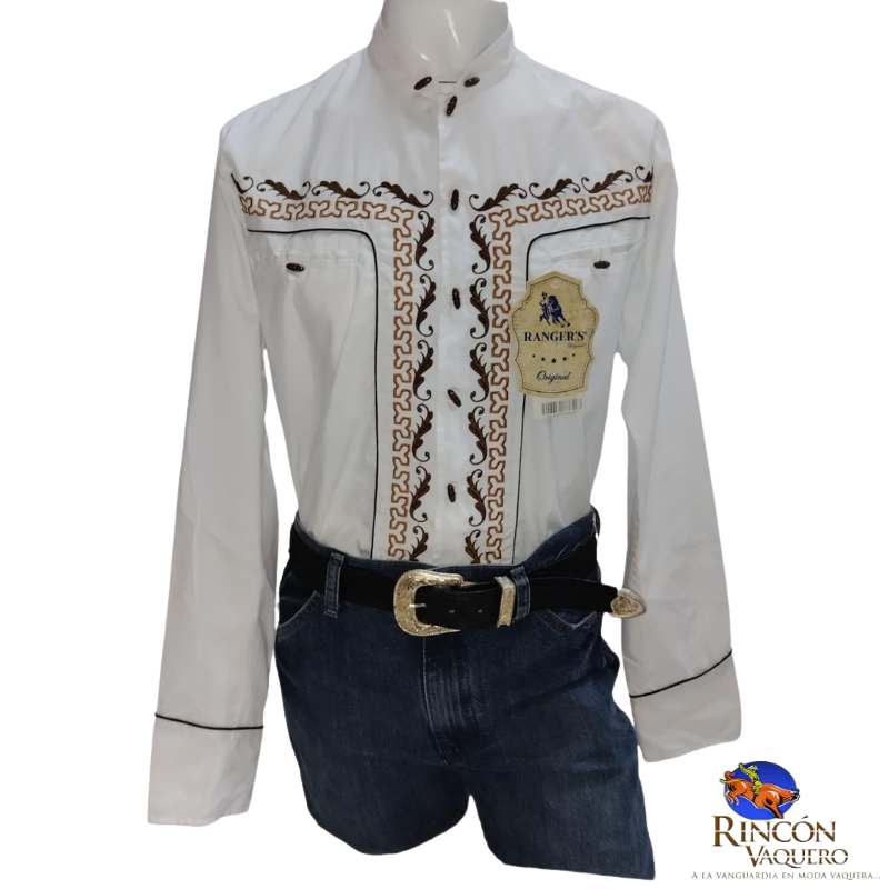 Camisa charra para caballero