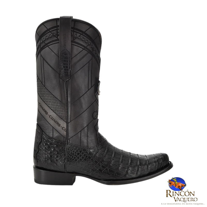 Bota tradicional en piel genuina de fuscus para caballero