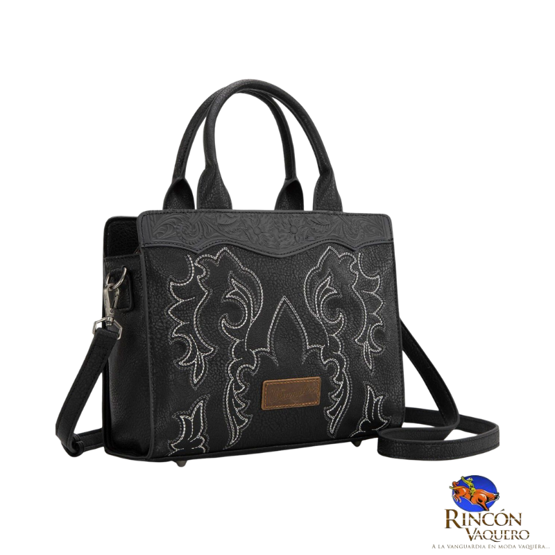 Bolsa Wrangler Bordado Jessie Negro