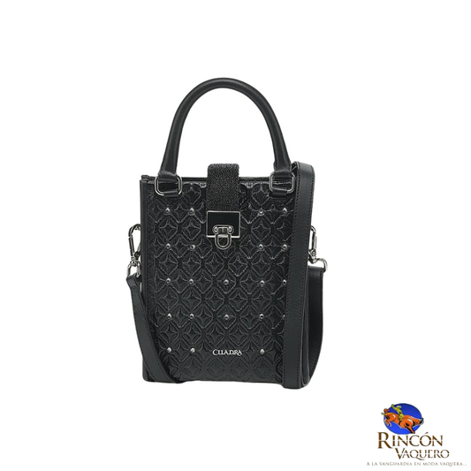 Tote mini en piel genuina de mantarraya para dama