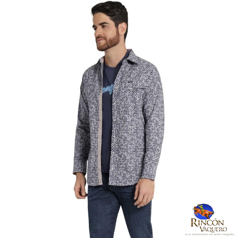 Camisa vaquera Wrangler caballero Slim-fit 436