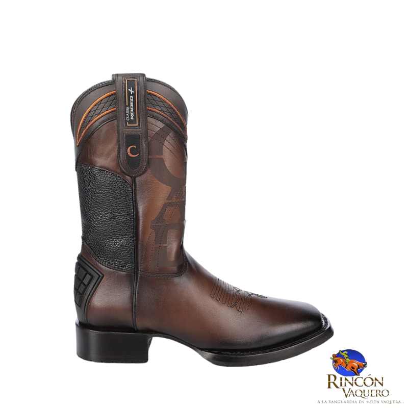 Bota para caballero en piel genuina de res crus Maple