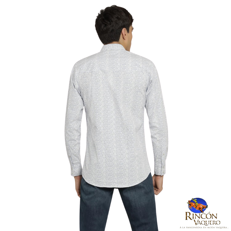 Camisa Vaquera Wrangler caballero 20 Extreme Slim Manga Larga 816