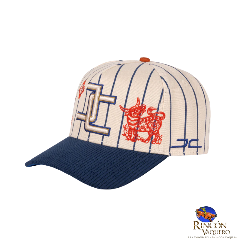 Gorra JC Hats Buffalo Beige Blue