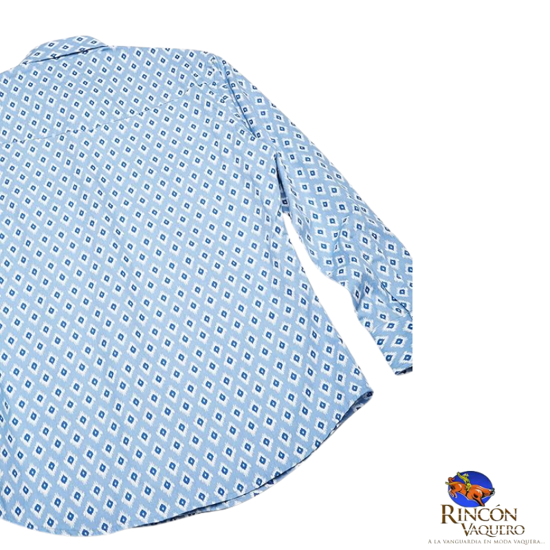 Camisa Vaquera Wrangler caballero 20 Extreme Slim Manga Larga 820