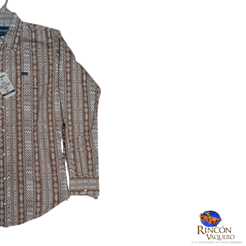 Camisa Vaquera Wrangler caballero 20 Extreme Slim Manga Larga 830