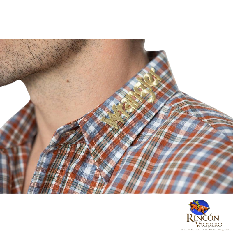Camisa vaquera Wrangler caballero regular manga larga 766