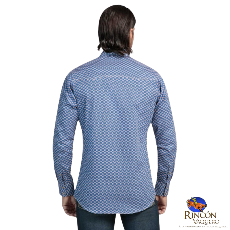 Camisa Vaquera Wrangler caballero 20 Extreme Slim Manga Larga 914