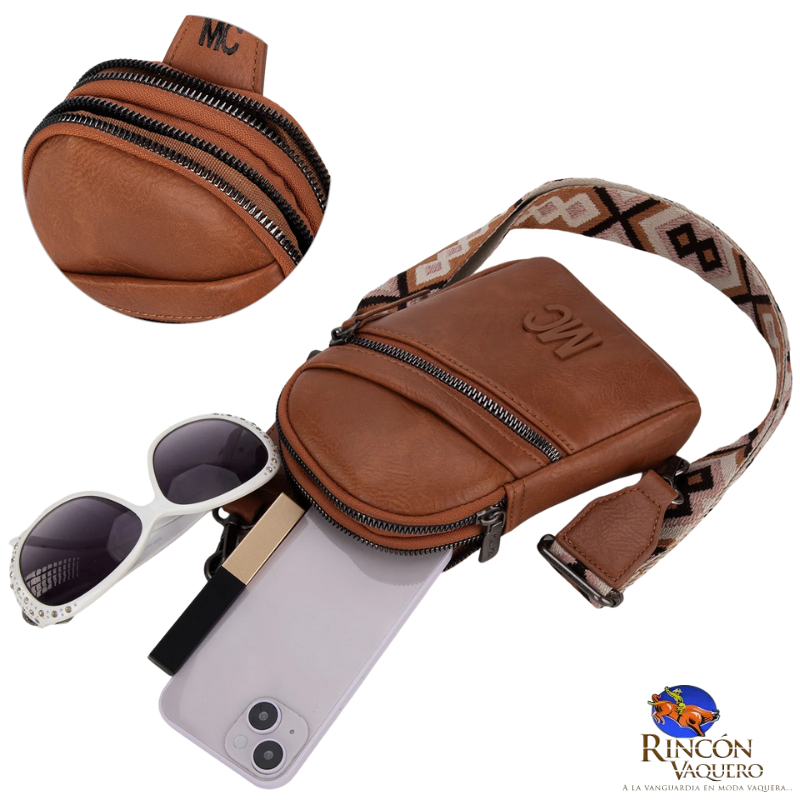Bolso bandolera/de pecho Milan Chiva