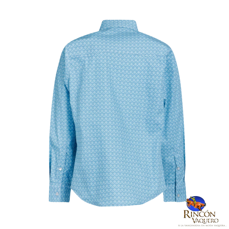 Camisa Vaquera Wrangler caballero 20 Extreme Slim Manga Larga 962