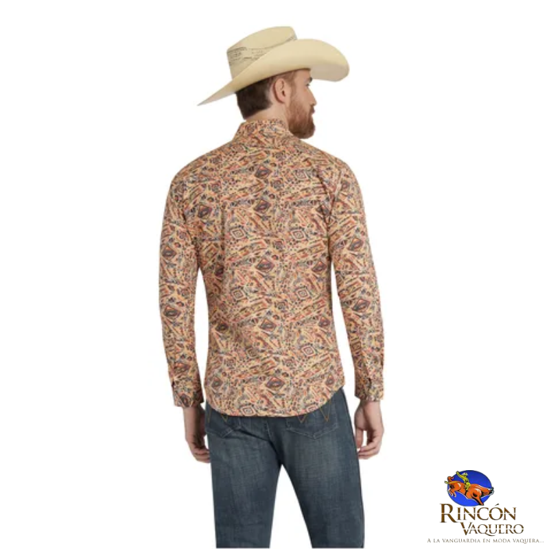 Camisa vaquera Wrangler caballero regular-fit 367