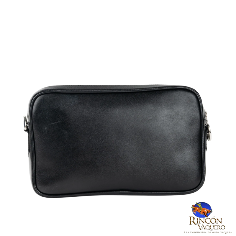 Bolsa Caballero Cuadra Tiburón Café