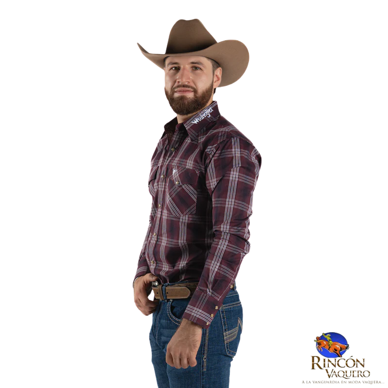 Camisa Vaquera Wrangler caballero 20 Extreme Slim Manga Larga 848