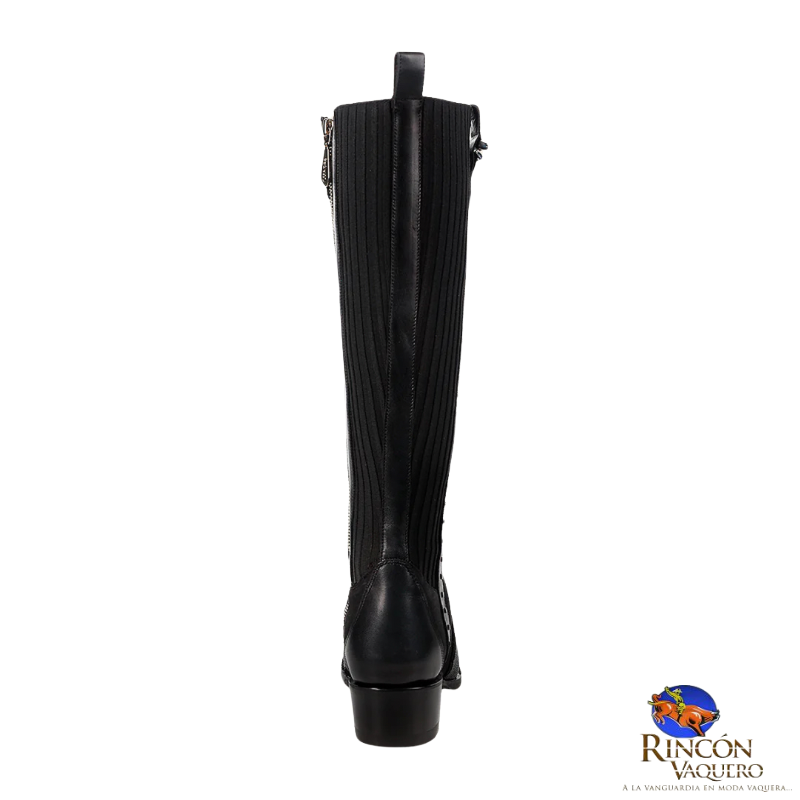 Bota casual en piel genuina de mantarraya para dama