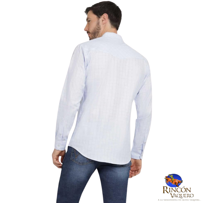 Camisa vaquera Wrangler hombre regular manga larga 361