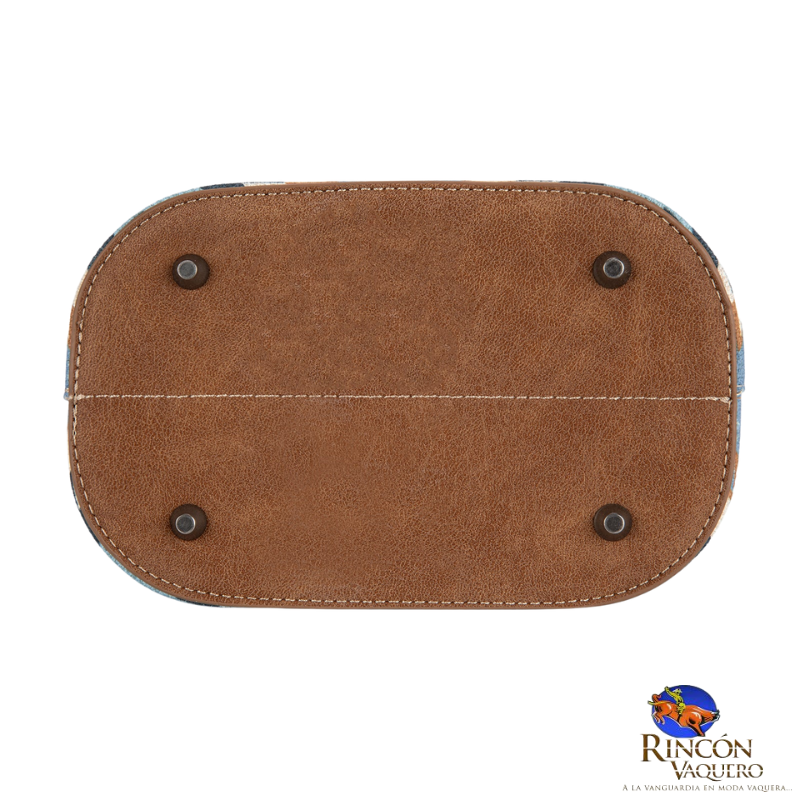 Bolsa Mini Wrangler Azteca Azul