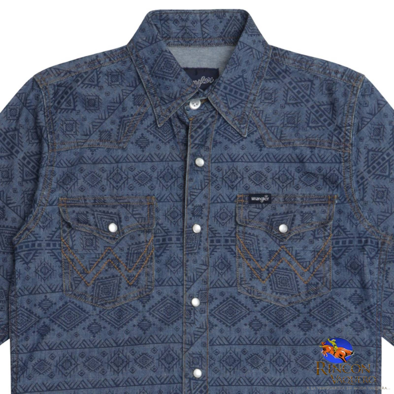 Camisa vaquera Wrangler para niño