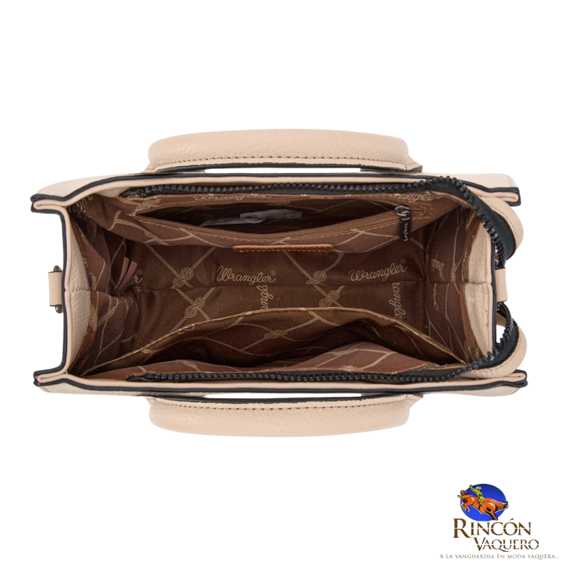 Bolsa Wrangler Beige Liso