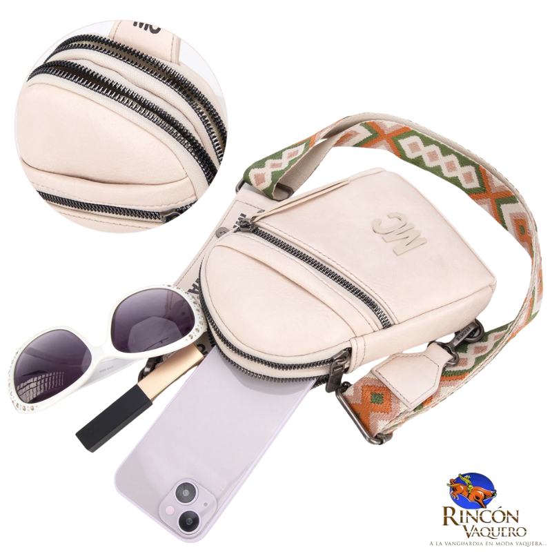 Bolso bandolera/de pecho Milan Chiva