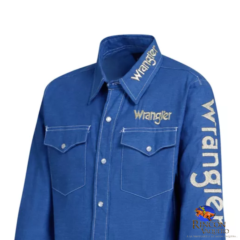 Camisa vaquera Wrangler para niño