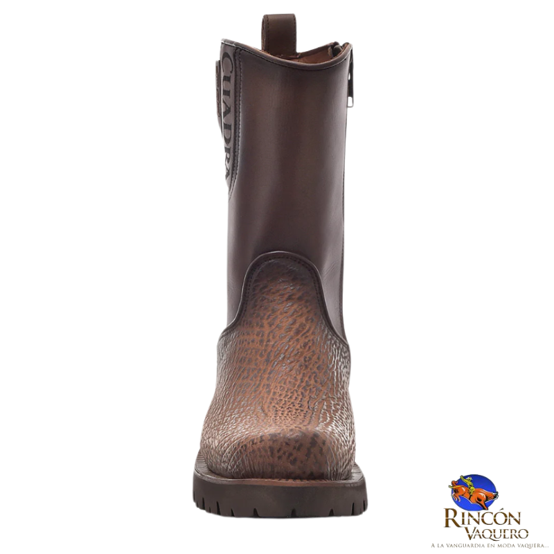 Bota para caballero en genuina piel de tiburón
