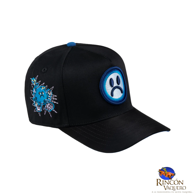 Gorra JC HATS Beautiful Disaster Sad Black