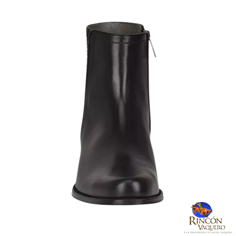 Bota formal para caballero en piel genuina