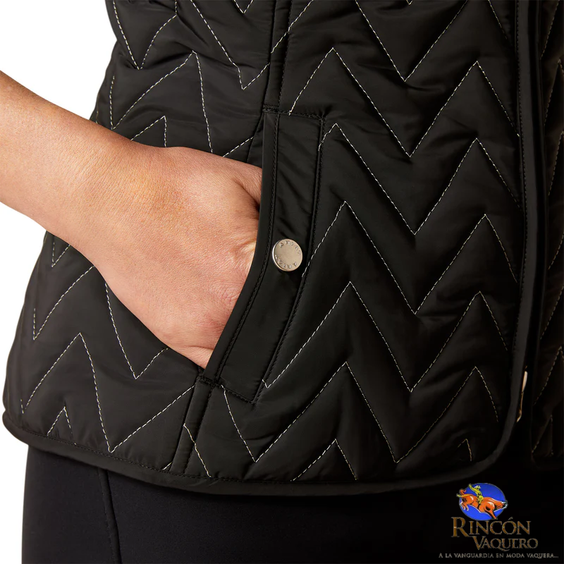 Chaleco Ariat Ashley Negro