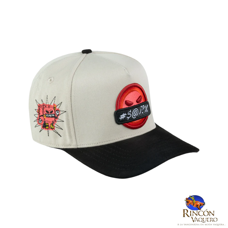 Gorra JC Hats Beatiful Disaster Angry Beige