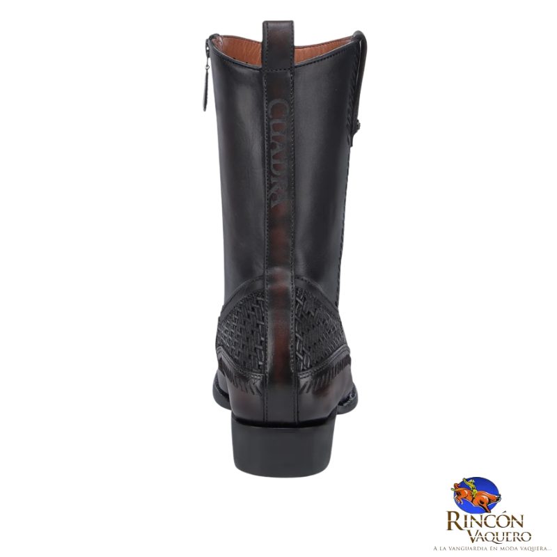 Bota casual en piel genuina para caballero