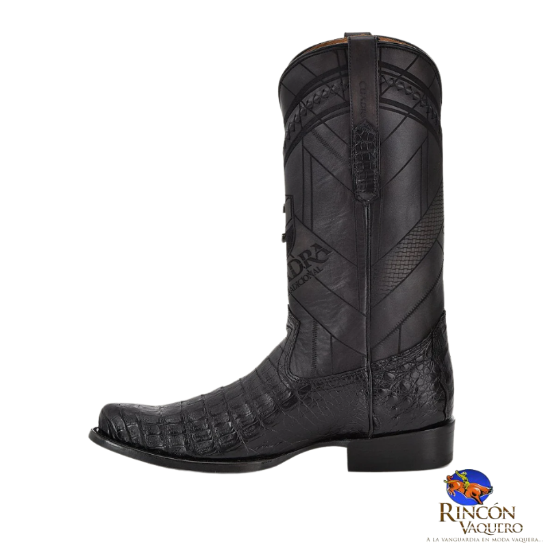Bota tradicional en piel genuina de fuscus para caballero