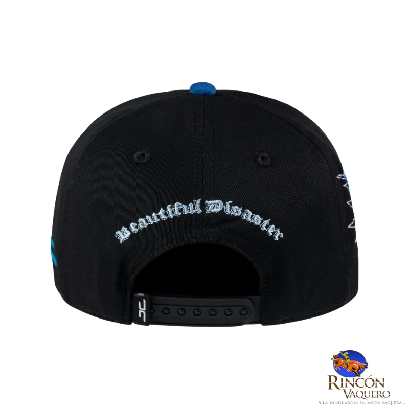 Gorra JC HATS Beautiful Disaster Sad Black