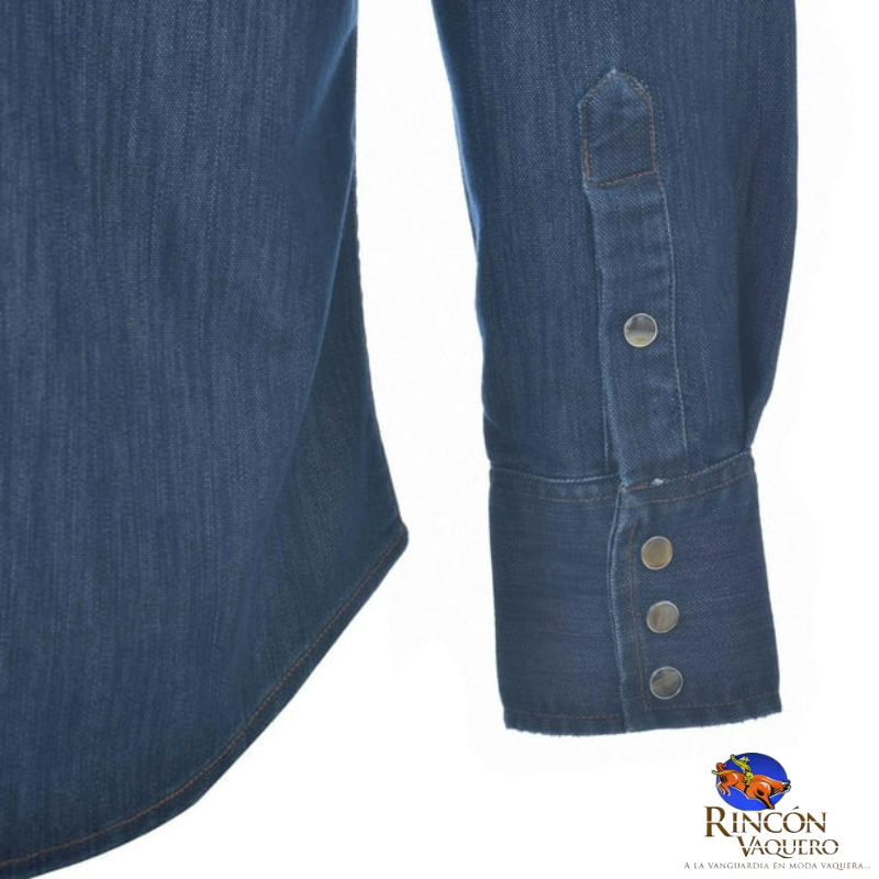 Camisa Wrangler caballero slim-fit manga larga O41