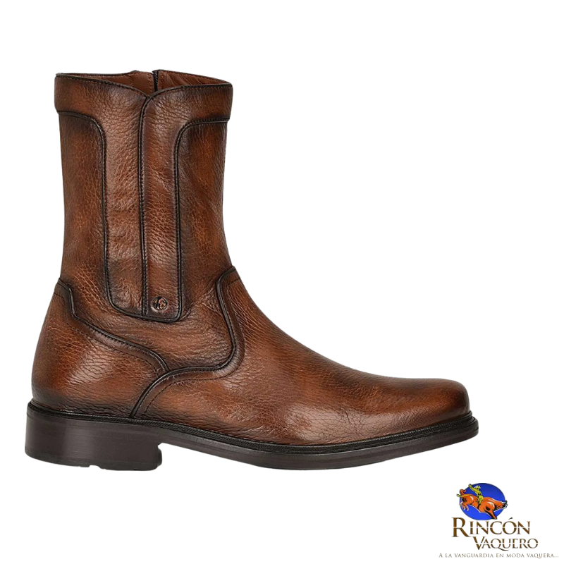 Botin formal para caballero en piel genuina de venado