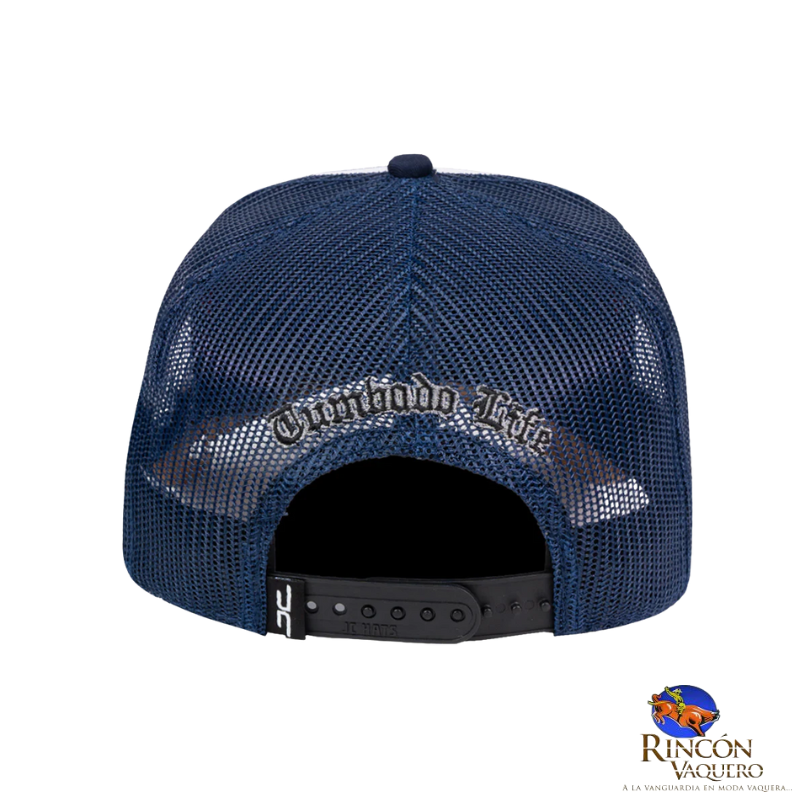 Gorra JC Hats Tumbado Life White Navy