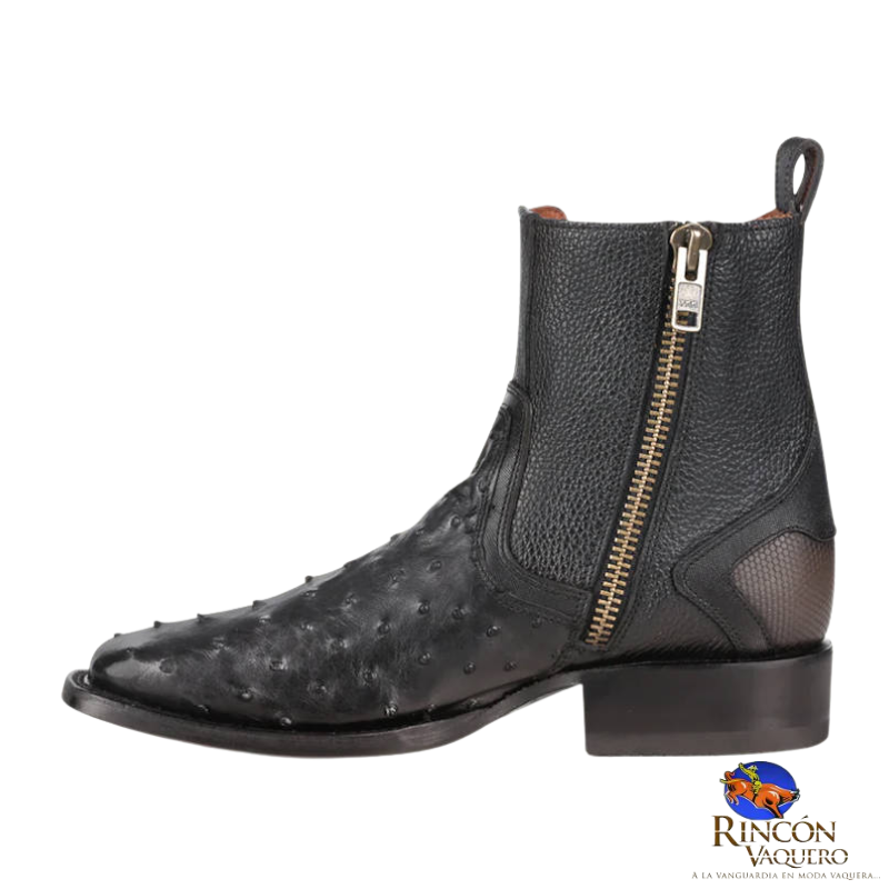 Botin para caballero en piel genuina