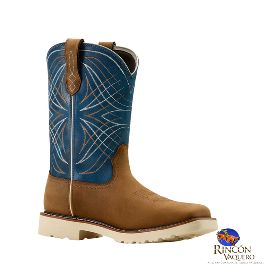 Bota Ariat Work Impermeable Activator Basin Blue