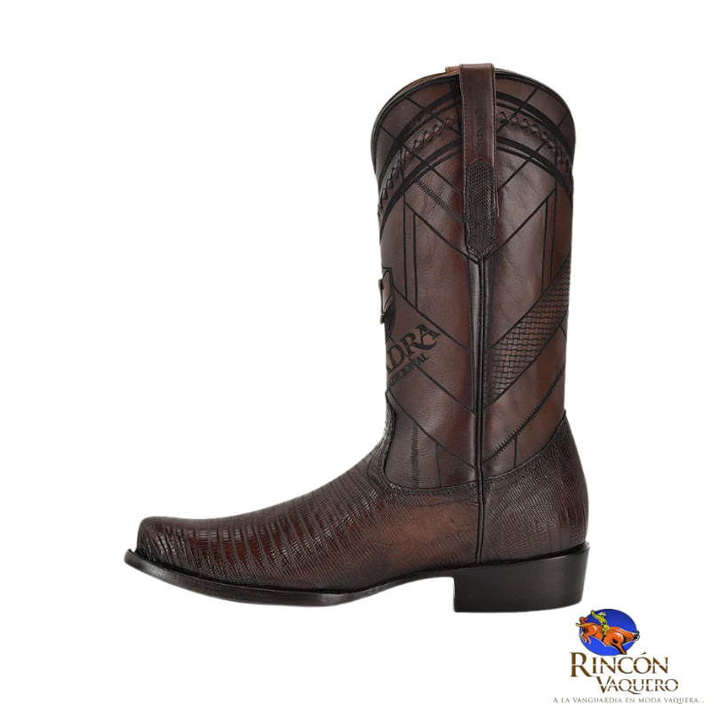 Bota para caballero en piel genuina de Lizard