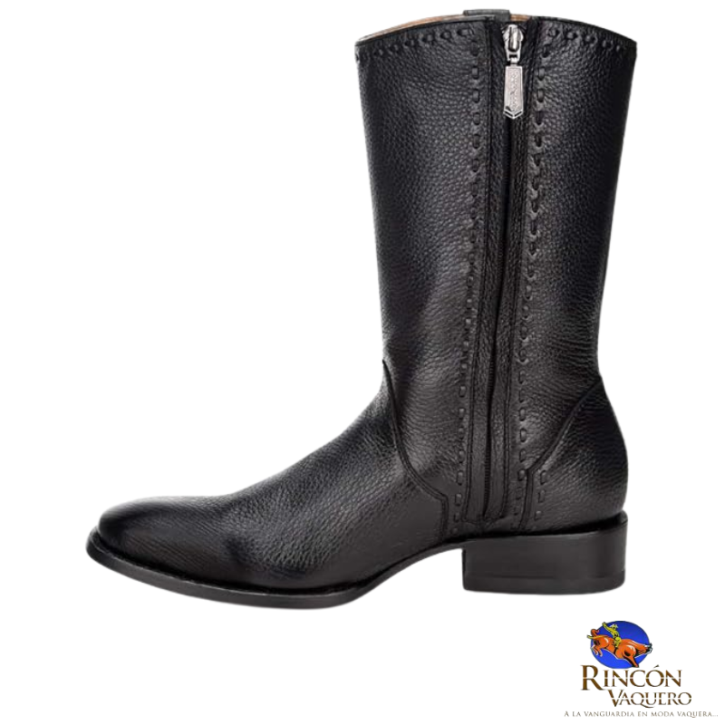 Bota para caballero en piel genuina de venado
