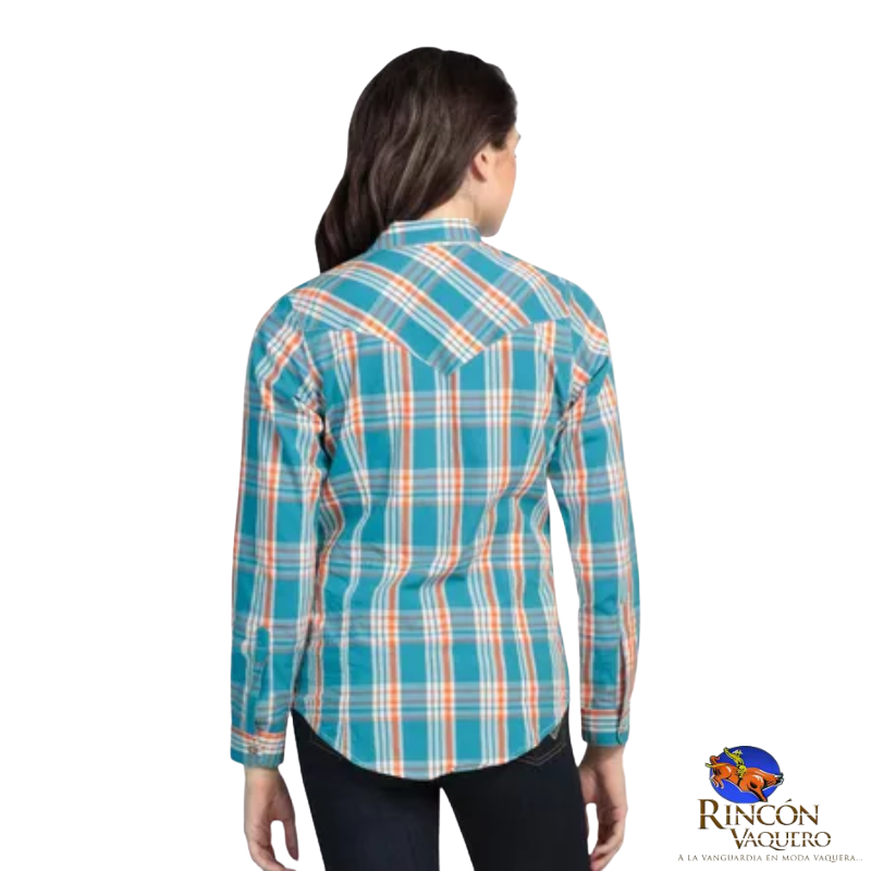 Camisa vaquera Wrangler dama retro 890