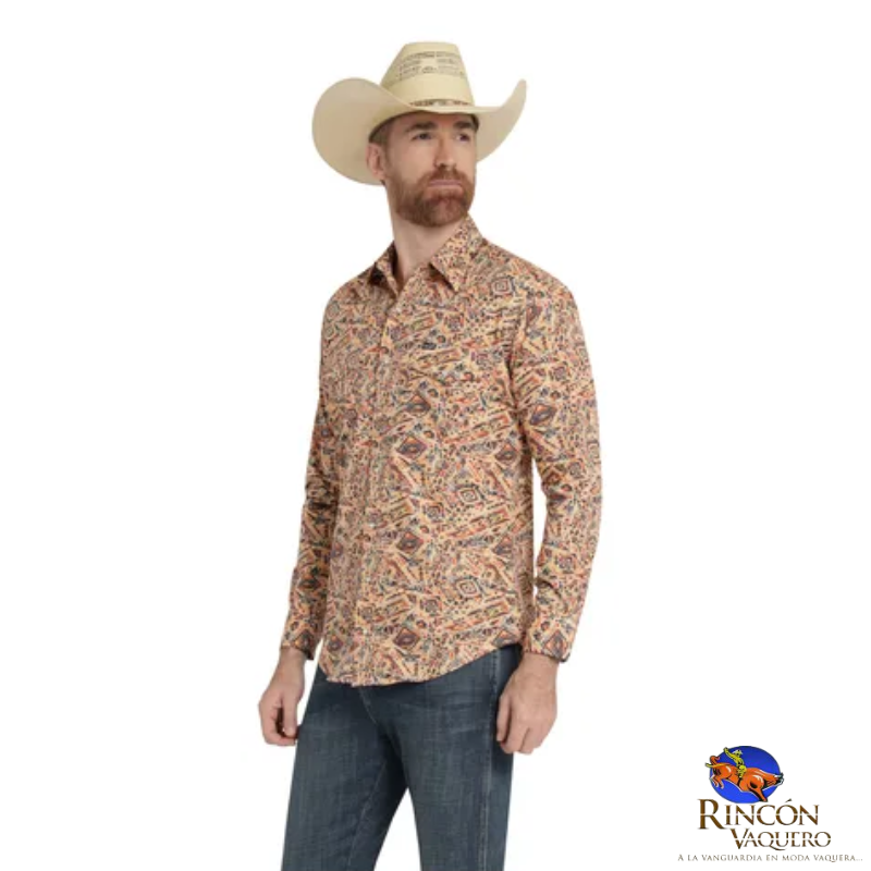 Camisa vaquera Wrangler caballero regular-fit 367