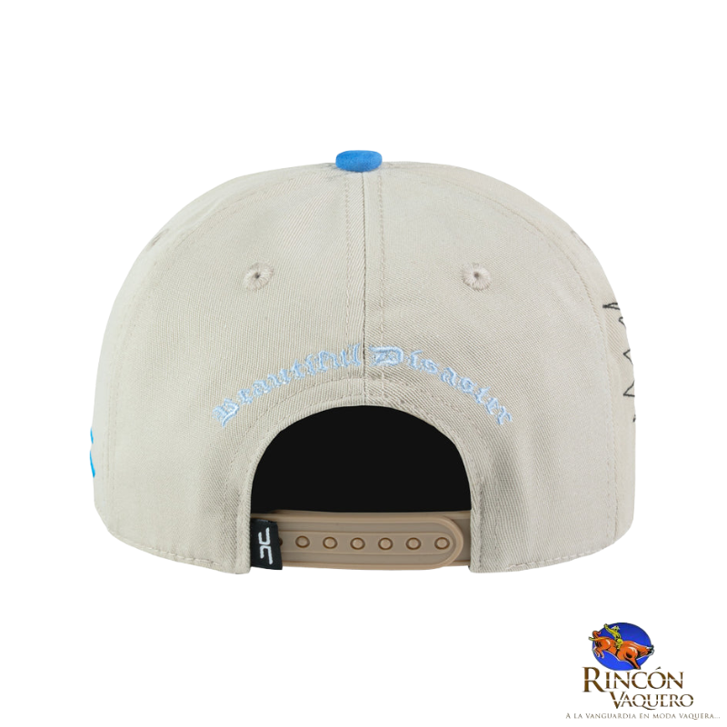 Gorra JC Hats Beautiful Disaster Sad Beige