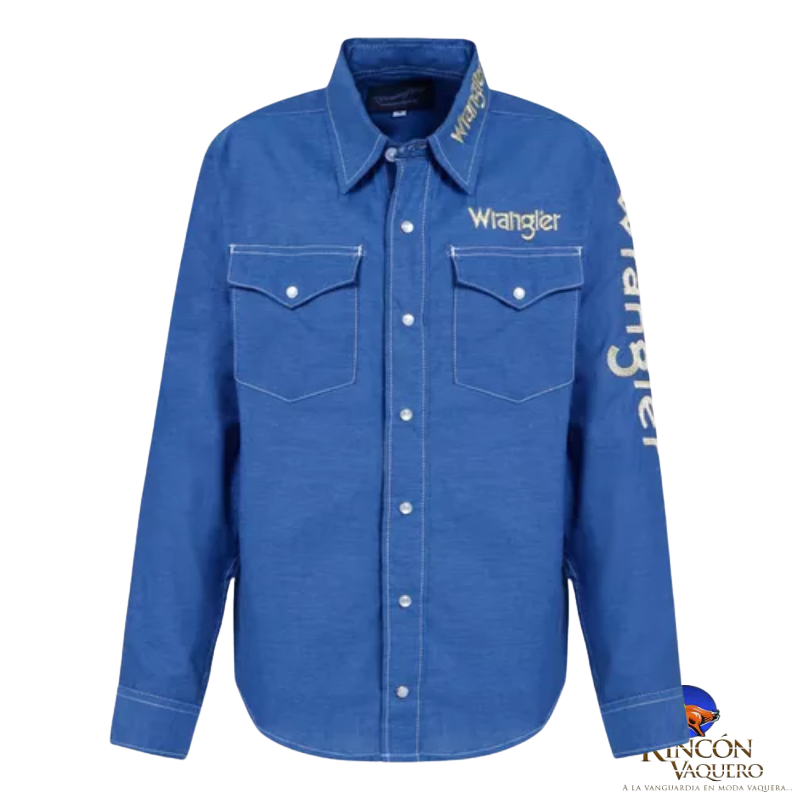 Camisa vaquera Wrangler para niño