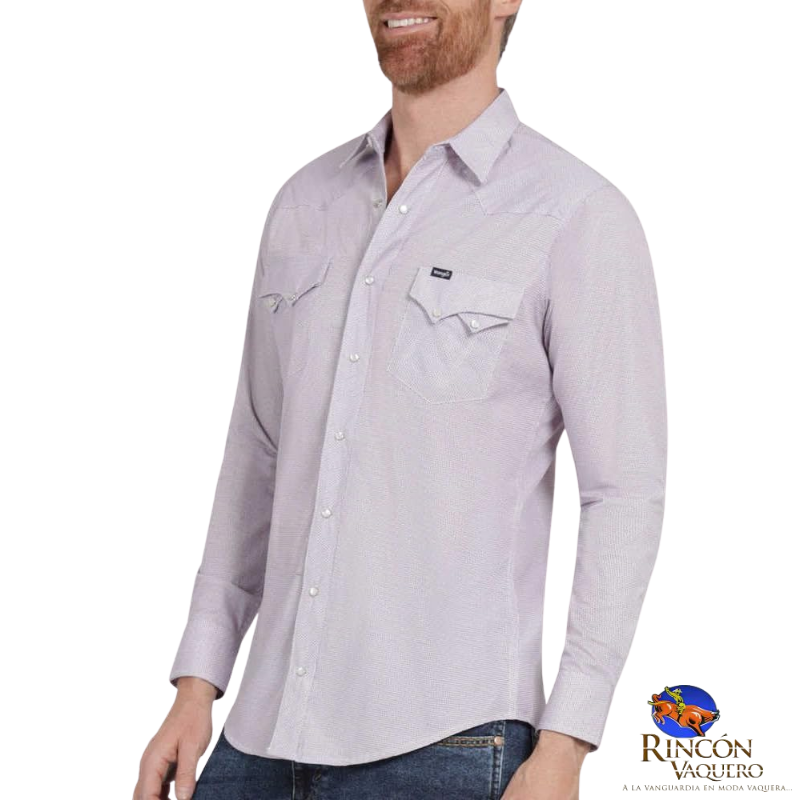 Camisa vaquera Wrangler caballero regular-fit 372