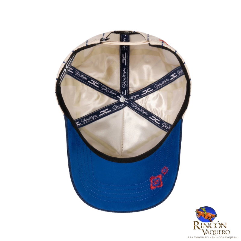 Gorra JC Hats Buffalo Beige Blue