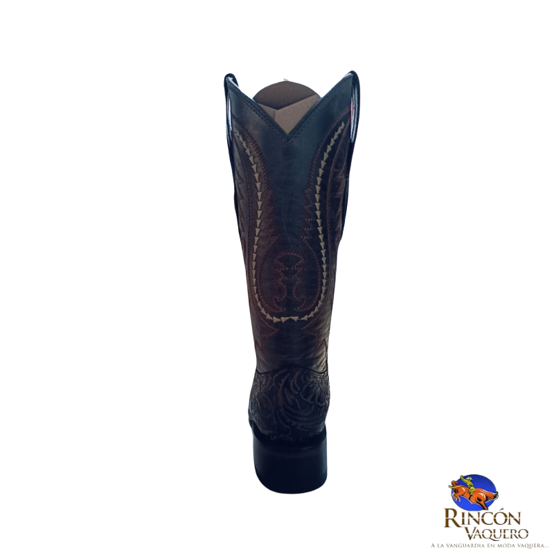 Bota para dama Tombstone Buril flor de luz
